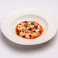 Дальневосточный гребешок с цитрусами и соусом юдзу в Nomad