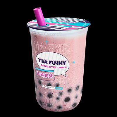 Милкшейк Ежевика-вишня с кусочками винограда S в Tea Funny по цене 403 ₽