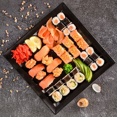 Сет Лосось в Нэцкэ по цене 2989 ₽