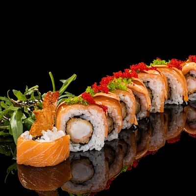 Ролл Сяке Эби Фурай в Чентуриппе по цене 795 ₽