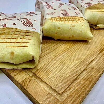 Такос с говядиной среднийв Настроение вкуса ФАСТФУД по цене 785 ₽