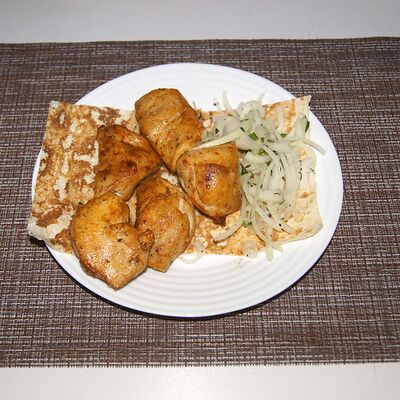 Шашлык из куриной грудки в Шашлыки & Пироги по цене 450 ₽