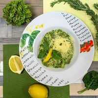 Паста с куриным филе и грибами в FitFresh