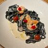 Паста с чернилами каракатицы и тигровыми креветками в La Griglia по цене 920