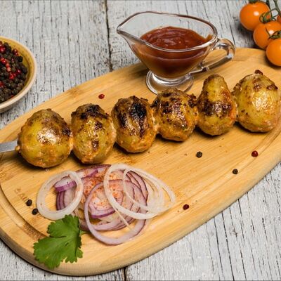 Картофель гриль на мангале в Чайхона 1000 и 1 ночь по цене 450 ₽