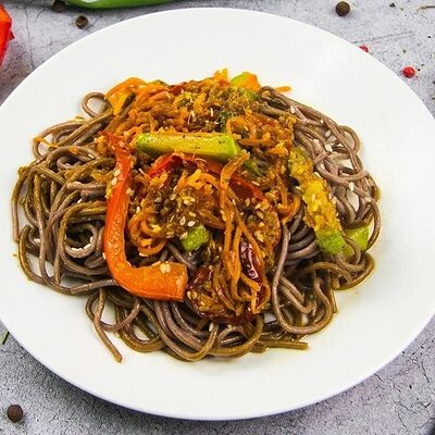 Лапша Гречневая с овощами в Компот по цене 175 ₽