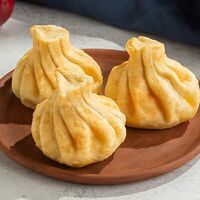 Жареные хинкали с цыплёнком в Bahroma