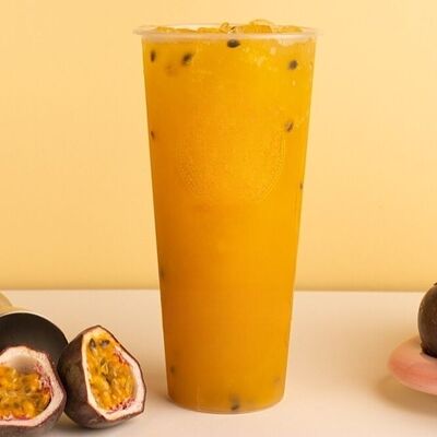 Маракуйя-папайяв Bubble tea по цене 449 ₽