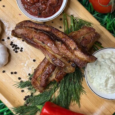 Свинина Рёбра в Бык Шашлык по цене 710 ₽