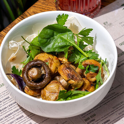 Шампиньоны в Уголёк по цене 350 ₽