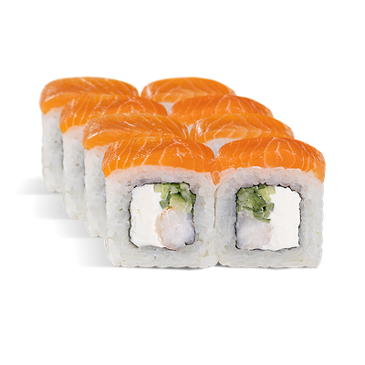 Ролл Филадельфия с креветками в Автоcуши Автопицца по цене 688 ₽