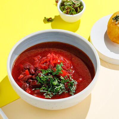 Борщ с фасолью и пампушкой в ЛарисуВаннуХочу по цене 360