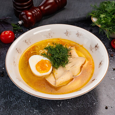 Лапша с домашней курицей в КРЫША по цене 560 ₽