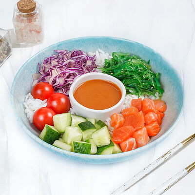 Поке с лососем в Магбургер & Братья Караваевы по цене 365