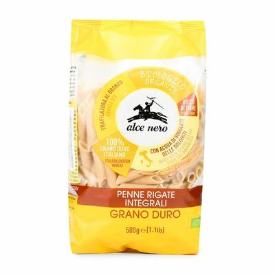 Макаронные изделия Пенне из цельнозерновой пшеницы Био, Alce Nero, Италия в Азбука Вкуса Экспресс Меню по цене 322 ₽