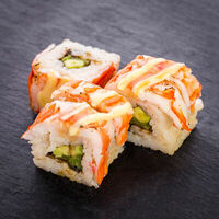 Ролл Спайси креветка гриль в Цветение Сакуры