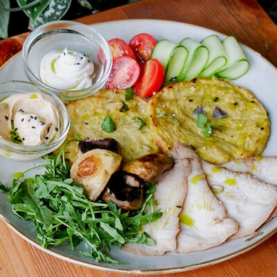 Деруны конструктор в Кофейня Смысл по цене 340 ₽