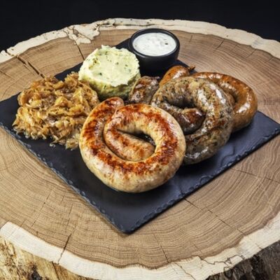 Ассорти колбас на гриле в 7 небо по цене 1540 ₽