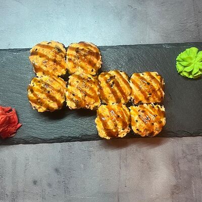 Ролл запечённый Акита в Лось Лосось по цене 840 ₽