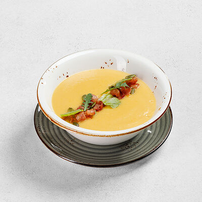 Тыквенный крем-суп в ПиццаФабрика по цене 435 ₽