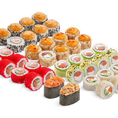 Сет Френдли с белым соусом в MYBOX по цене 2210 ₽