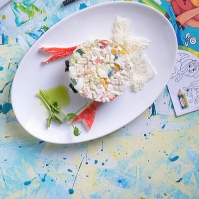 Салат Снежный крабик в Асгард по цене 319 ₽