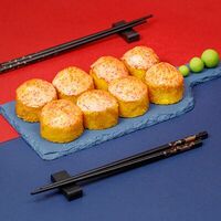 Горячий вулкан в Sekai Суши