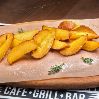 Картофель по-деревенски в BBQ Bar по цене 250 ₽