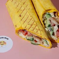 Шаверма стандартная со свежими овощами и фирменным соусом в Bricks Food Mix