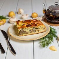 Пирог с картошкой, сыром и грибами в Линдфорс