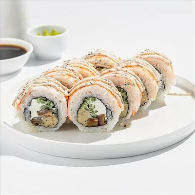 Трюфельный омлет с креветкой в SeabasSushi по цене 1135 ₽