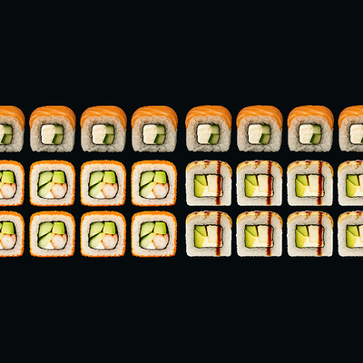 Я сет Китамерика 24 шт в Фабрика кухня Пицца по цене 1885 ₽