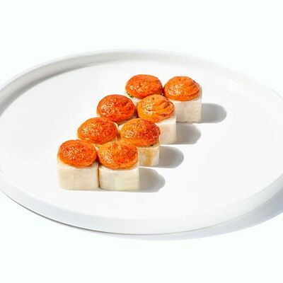 Запечённая креветка харумаки в ЭкоРолл по цене 487 ₽