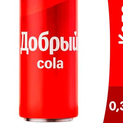 Добрый Cola в Светлое и темное по цене 120 ₽