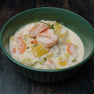 Уха по-фински в Вкус кафе по цене 607 ₽