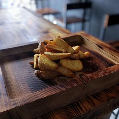 Картофель по-деревенски большой в Биг Хот-дог по цене 230 ₽