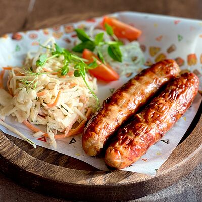 Колбаски свиные с Коул Слоу в Кокороко по цене 400 ₽