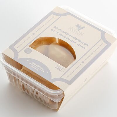 Блинчики с творогом в Уха из петуха по цене 21 р.