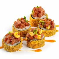 Тунец с крабом темпура в Good Sushi