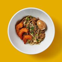 Шримп нудл в Slurp Ramen Bar