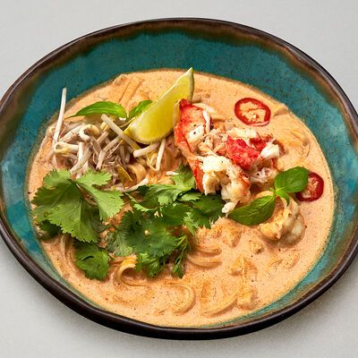 Сингапурский суп-Лакса с крабом в Mojo по цене 680