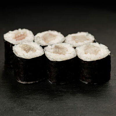 Ролл с морсим гребешком в Мистер суши по цене 386 ₽