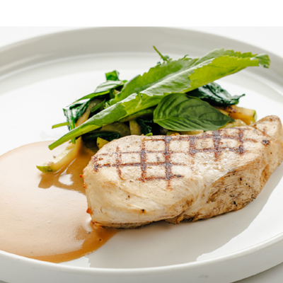 Стейк из филе цыплёнка в Причал по цене 710 ₽