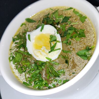 Домашний куриный суп в Три перца по цене 250 ₽