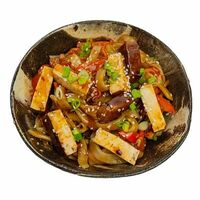 Жареная лапша с тофу в KOBE ramen