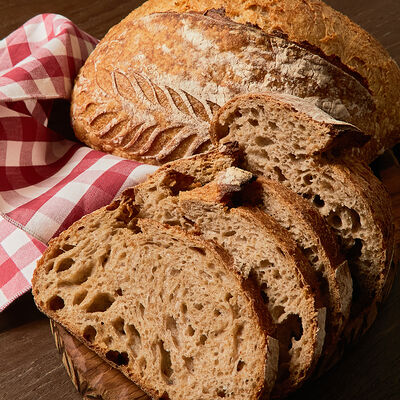 Хлеб пшенично-ржаной в Плюшка по цене 280 ₽