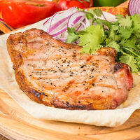 Свинина на кости в Мушмула