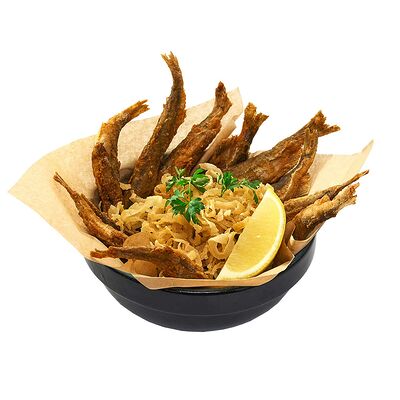 Ассорти из хрустящей рыбы в Ёрш по цене 490