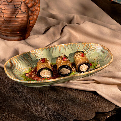 Жареные баклажаны с орехами в Аджикинежаль по цене 540 ₽