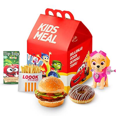 Детское меню Burger Boy в Loook по цене 46000 сум